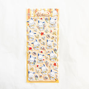 Pochacco Puffy Stickers Sheet
