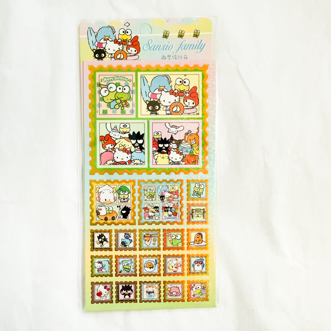 Hello Kitty and Friends Foil Stickers Sheets