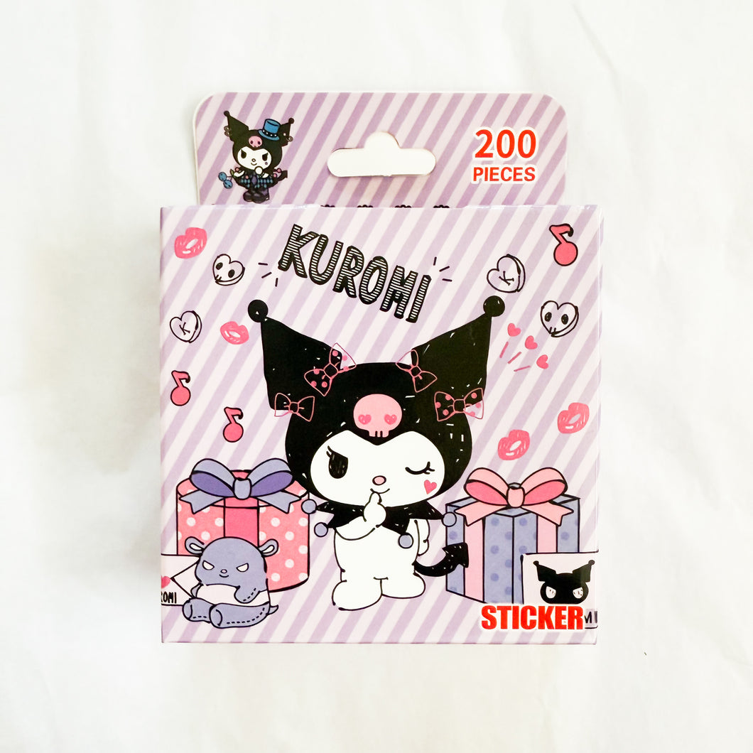 Kuromi Stickers Roll