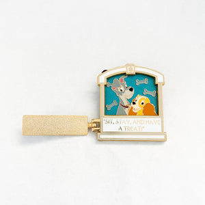 Funny Business - Lady and Tramp's Barkery Pin