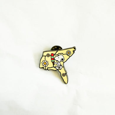 Loungefly - Peanuts Snoopy States Road Trip - Florida Pin