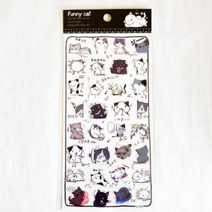 Funny Cats Ver. 1 Stickers Sheet