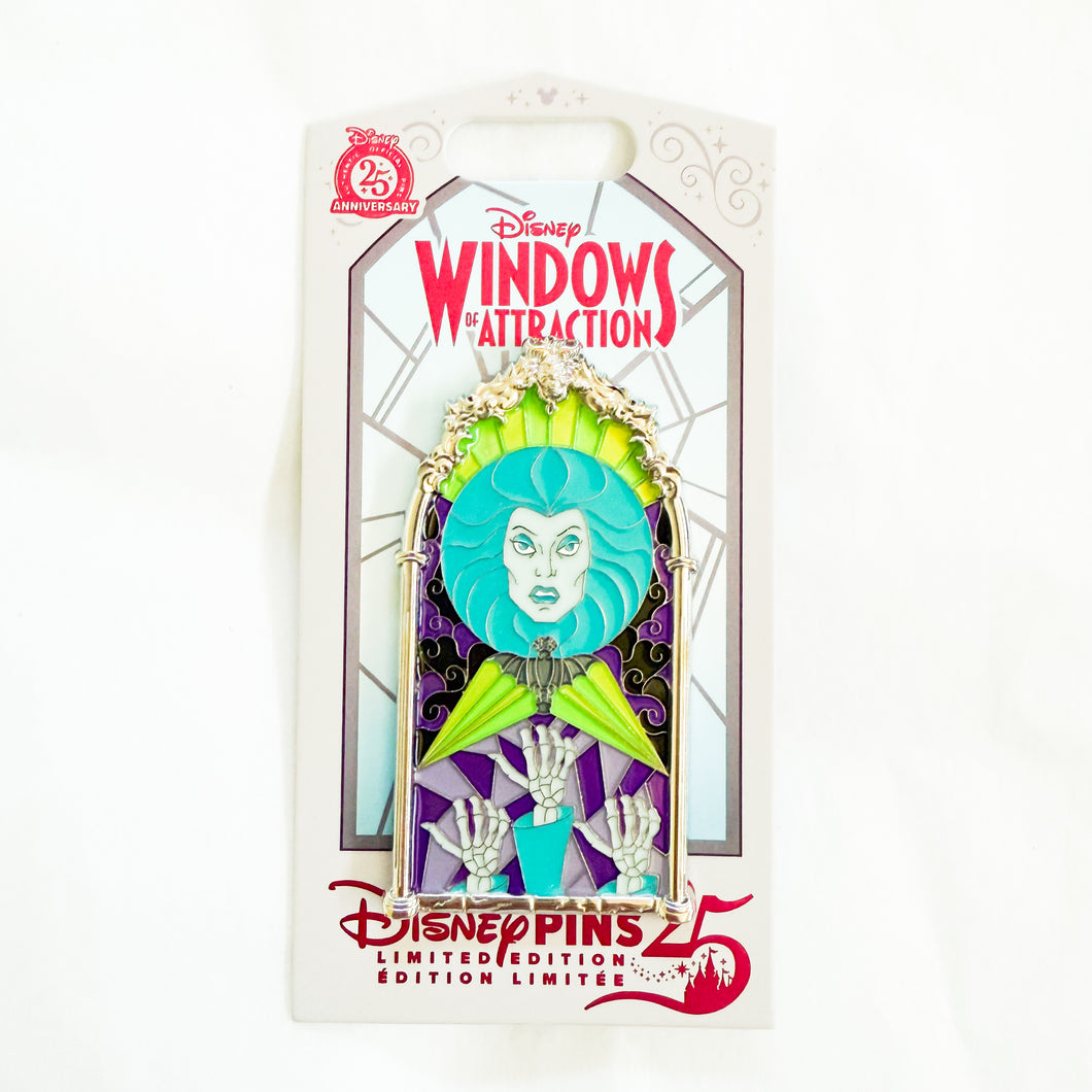 Windows of Attraction - Haunted Mansion Madame Leota Pin