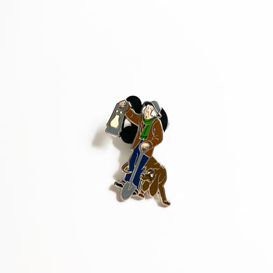 WDI Tiny Kingdom Haunted Mansion - The Caretaker and Dog Pin