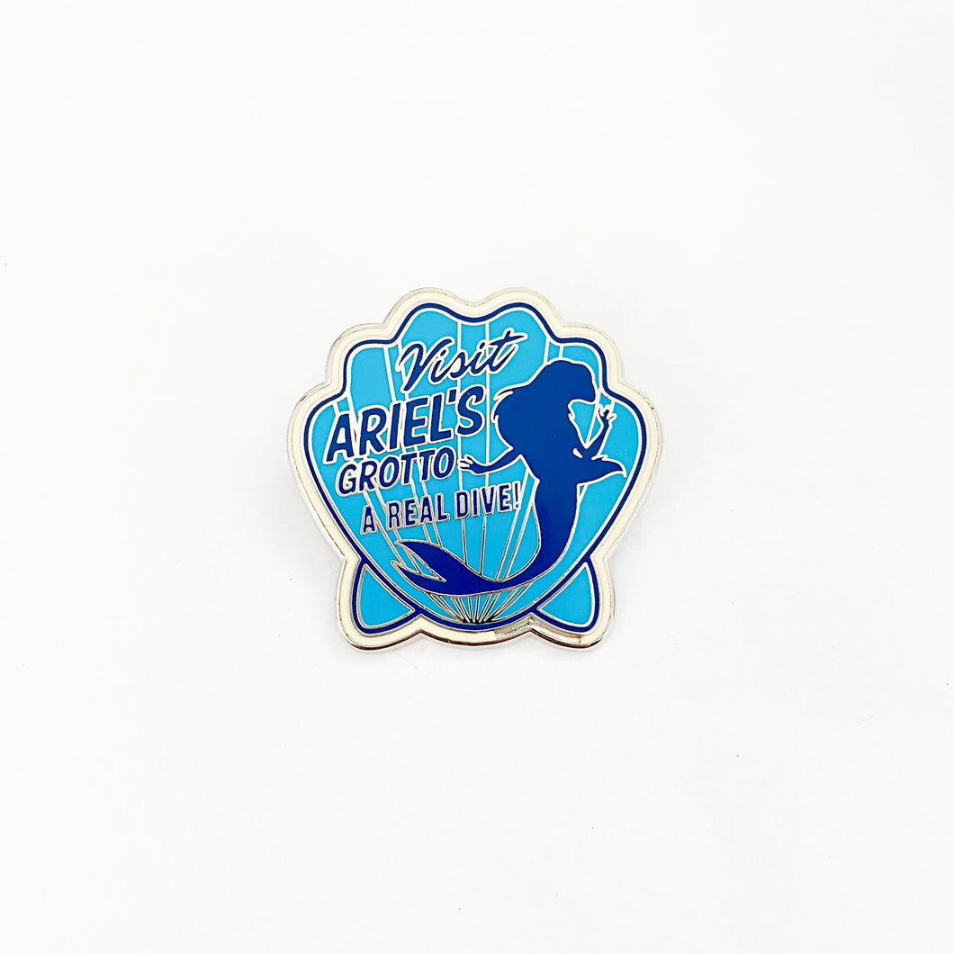 Visit Ariel's Grotto A Real Dive! Pin