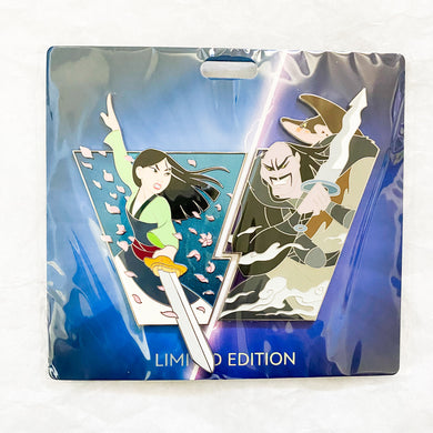 WDI Heroes vs Villains - Mulan and Shan Yu Pins Set