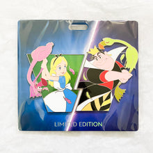 WDI Heroes vs Villains - Alice and Queen of Hearts Pins Set