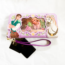 Loungefly - Tangled Flynn Rider and Maximus Lenticular Wristlet Wallet