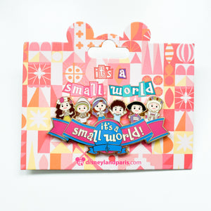 DLP - It's A Small World Logo Dolls Pin