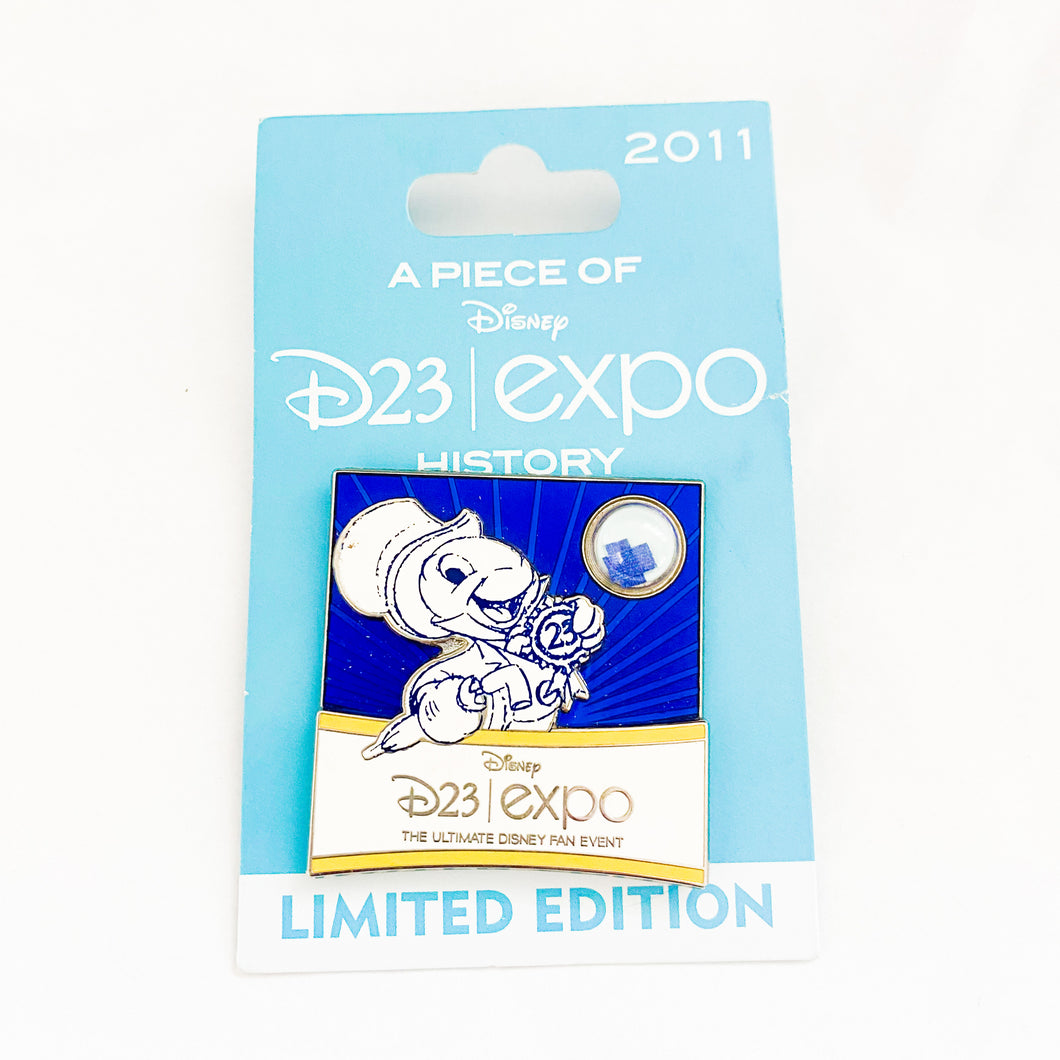 A Piece Of D23 Expo History - Jiminy Cricket Pin