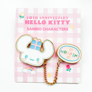 50th Anniversary Hello Kitty Sanrio Characters - Cinnamoroll Pin