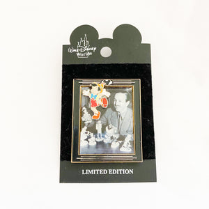 With Walt Framed Series - Pinocchio Pin