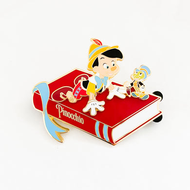 A Treasury Of Tales - Pinocchio & Jiminy Cricket Pin