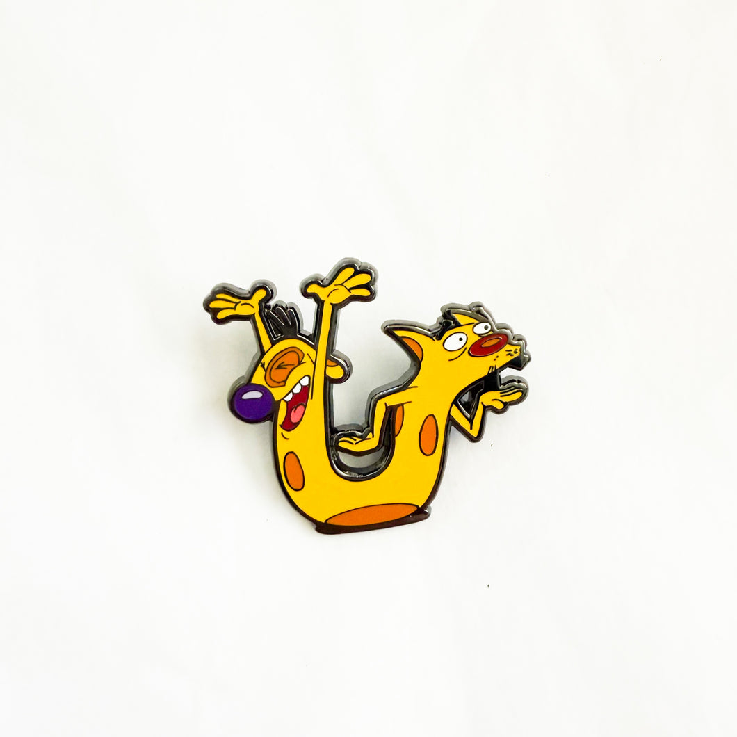Loungefly - Nickelodeon - Cat Dog Pin