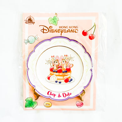 HKDL - Chip and Dale - Dessert Plates - Pancakes Pin