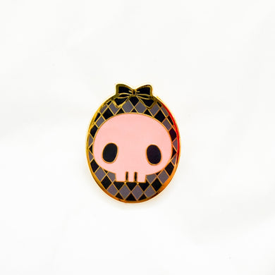 Loungefly - Kuromi 20th Anniversary - Pink Skull Pin
