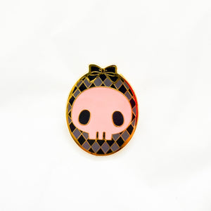Loungefly - Kuromi 20th Anniversary - Pink Skull Pin