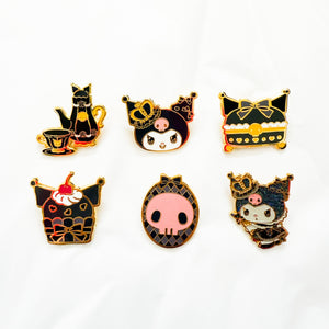 Loungefly - Kuromi 20th Anniversary - Complete Pins Set