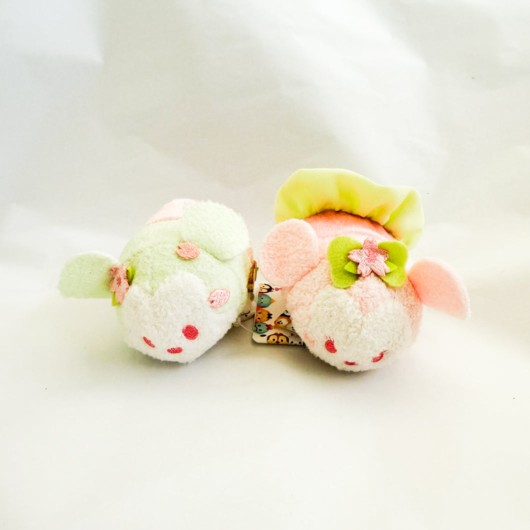 Tsum Tsum - Cherry Blossom - Mickey and Minnie Mouse Set