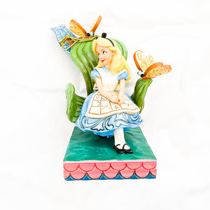 Alice and Bread-Butterflies "Curiouser and Curiouser" Figurine
