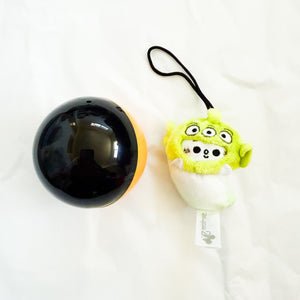 HKDL - Halloween Gachapon Ghost - Alien Plush Keychain