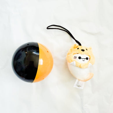 HKDL - Halloween Gachapon Ghost - Winnie the Pooh Plush Keychain