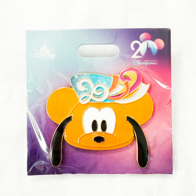 HKDL - 20th Anniversary Ear Hat Series Pluto Pin