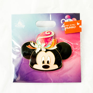 HKDL - 20th Anniversary Ear Hat Series Mickey Mouse Pin