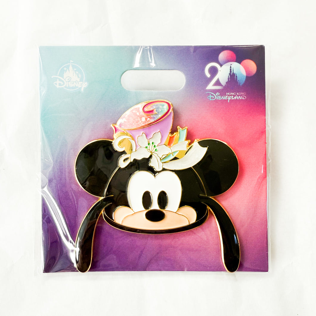 HKDL - 20th Anniversary Ear Hat Series Goofy Pin