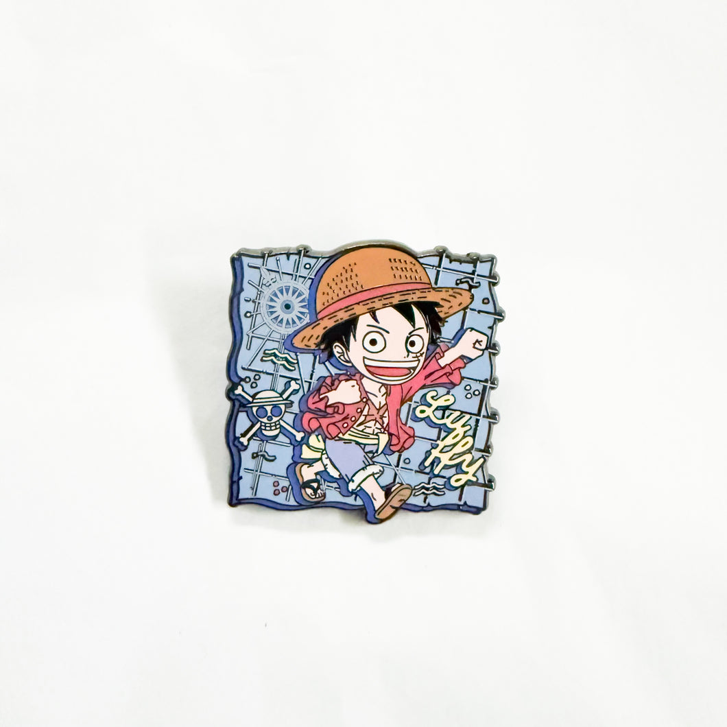 Loungefly - One Piece Maps - Monkey D. Luffy Pin