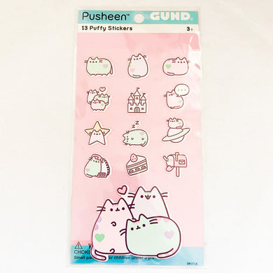 Gund - Pusheen the Cat Puffy Stickers Sheet