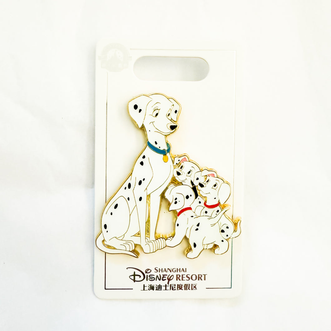 SHDR - Mother's Day Series - Perdita and Puppies Pin
