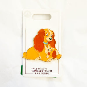 SHDR - Mother's Day Series - Lady and Puppy Pin