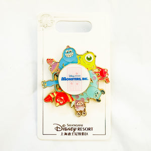 SHDR - Disney Pixar Characters Spinner - Monsters, Inc. Pin