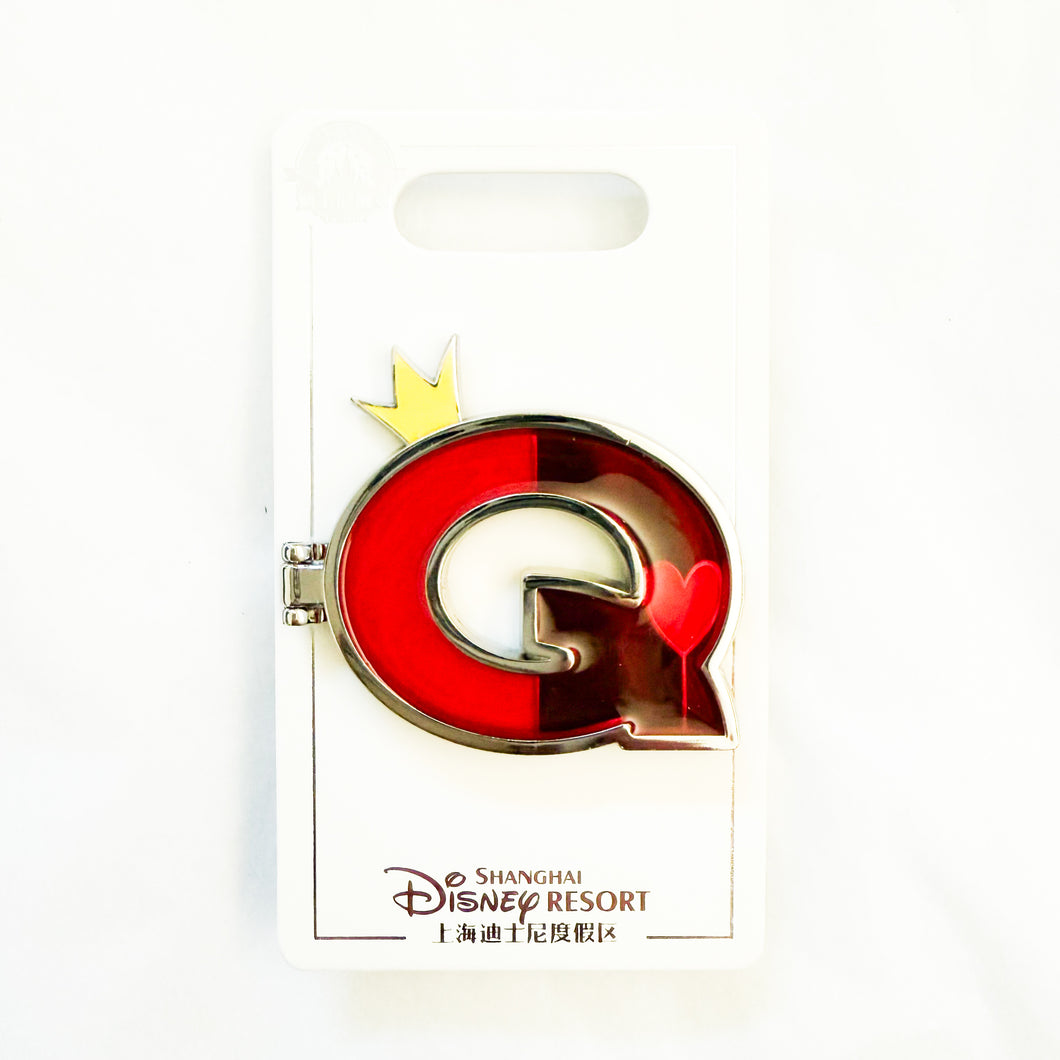 SHDR - Alphabet Series - Queen of Hearts Pin
