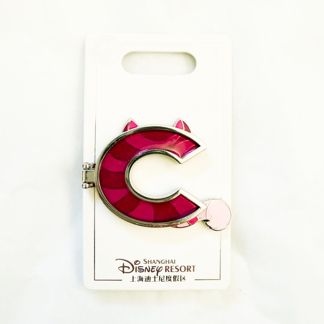 SHDR - Alphabet Series - Cheshire Cat Pin