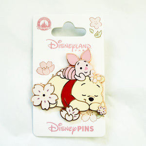DLP - Cherry Blossoms Series - Winnie the Pooh and Piglet Pin