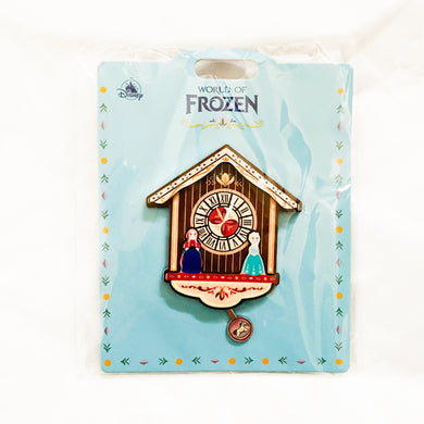 World of Frozen - Arendelle Clock Tower - Anna and Elsa Pin