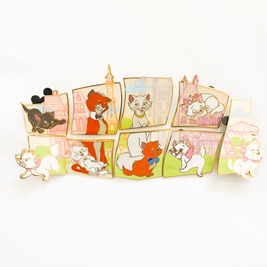 HKDL - Aristocats Family Puzzle (Complete) Pins