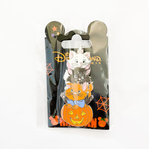 DLP - Marie, Berlioz, and Toulouse Pumpkin Pin