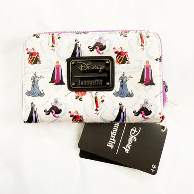 Loungefly - Disney Villains Iridescent Zip Around Wallet