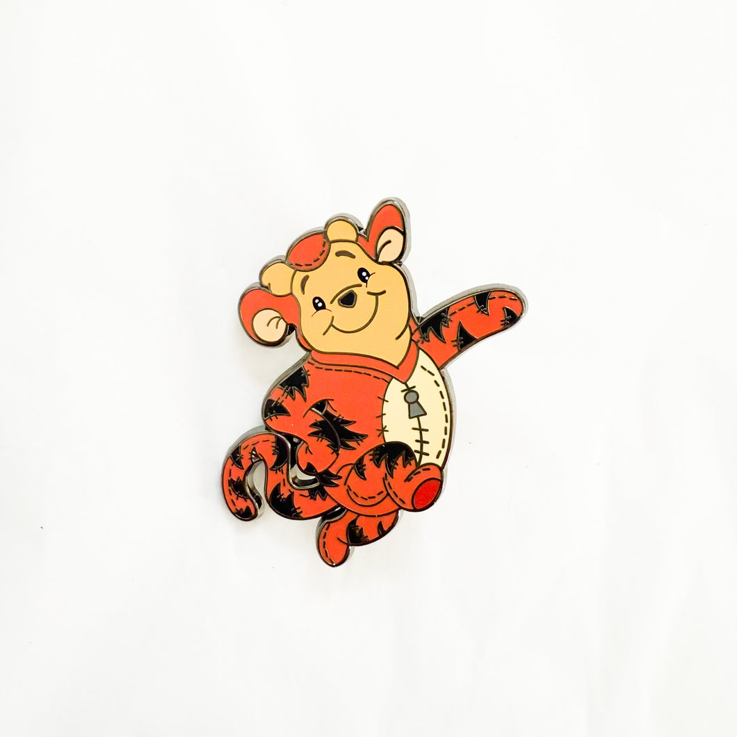 Winnie the Pooh Dressed As Tigger Pin