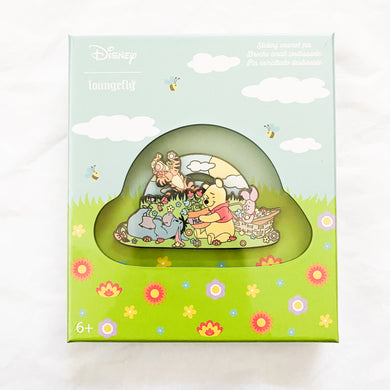 Loungefly - Winnie the Pooh and Friends Floral Group Jumbo Pin