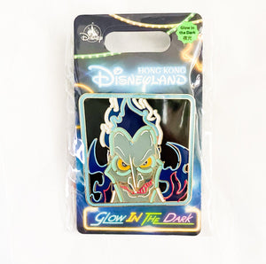 HKDL - Villains Glow in the Dark - Hades Pin