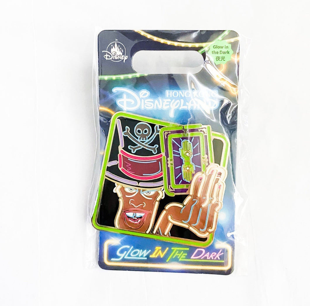 HKDL - Villains Glow in the Dark - Dr. Facilier Pin