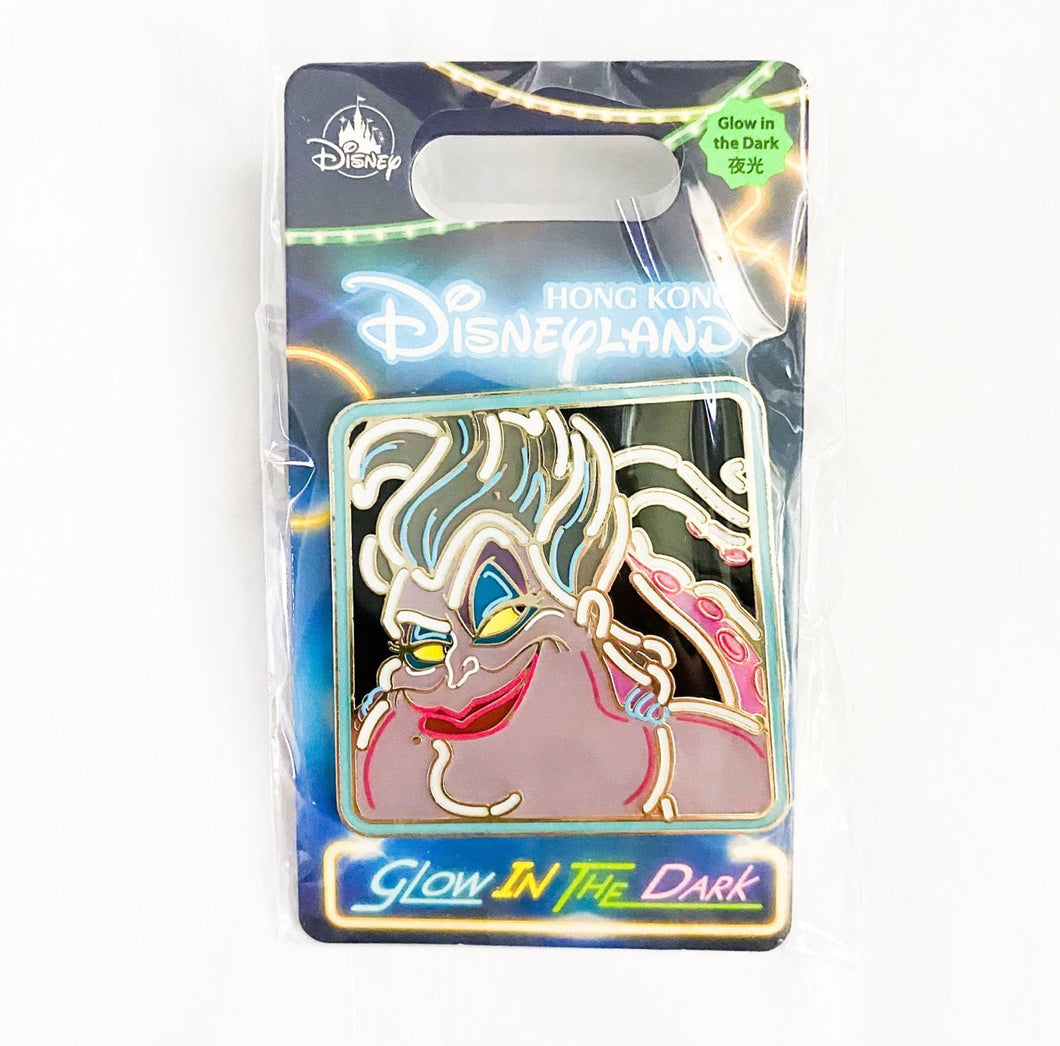 HKDL - Villains Glow in the Dark - Ursula Pin