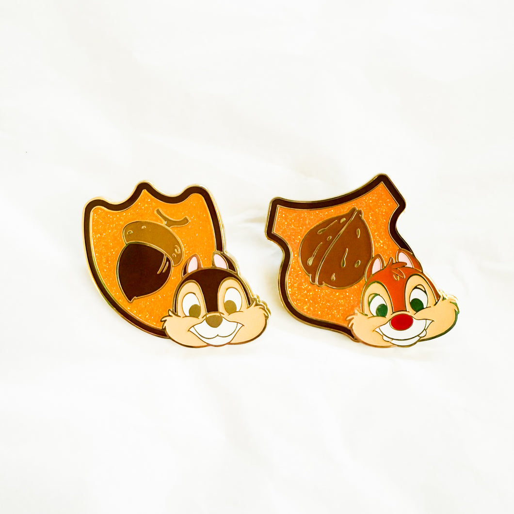 HKDL - Pin Trading Carnival 2025 Mystery - Chip and Dale Pin Set