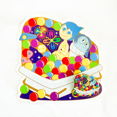 HKDL - Pin Trading Carnival 2025 - Joy and Sadness Card and Pin