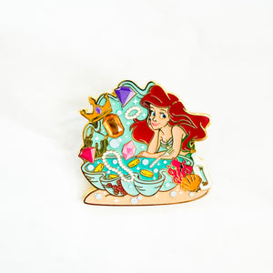 HKDL - Pin Trading Carnival 2025 - Ariel Card and Pin