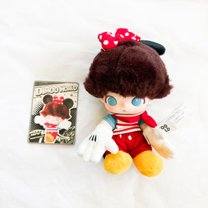 POP MART - Dimoo World x Disney - Minnie Mouse Plush Pendant